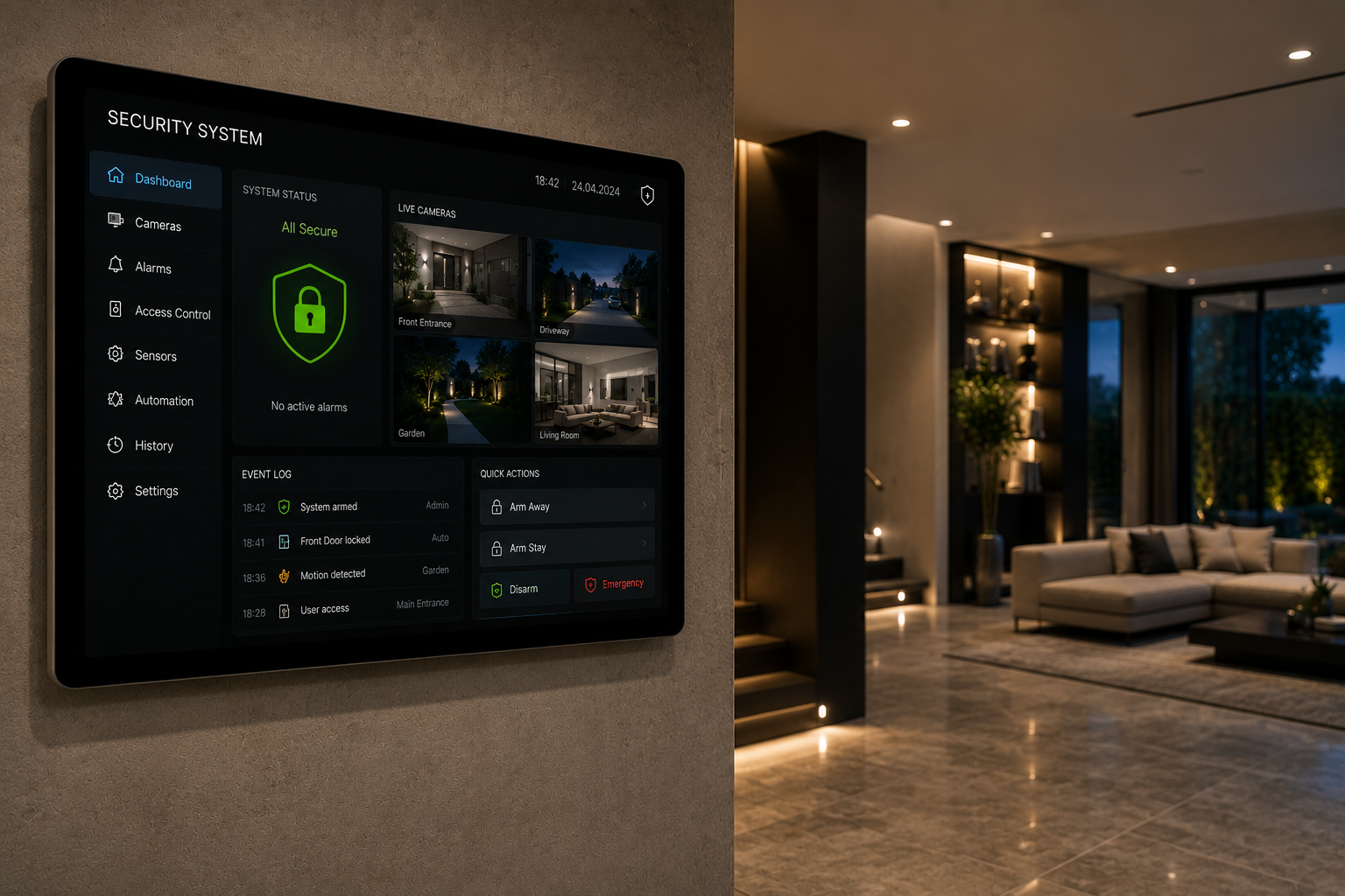 Security Systems detail